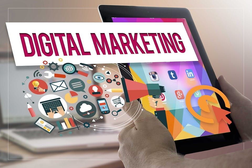 Digital marketing graphic