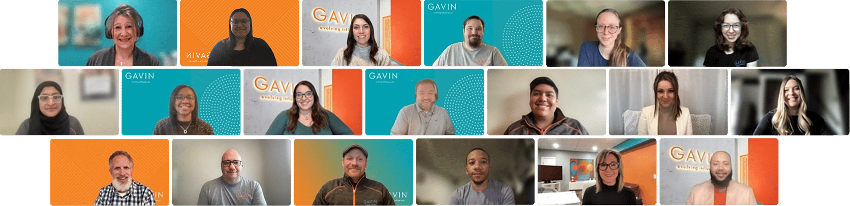 Header of Gavin team on their culture page