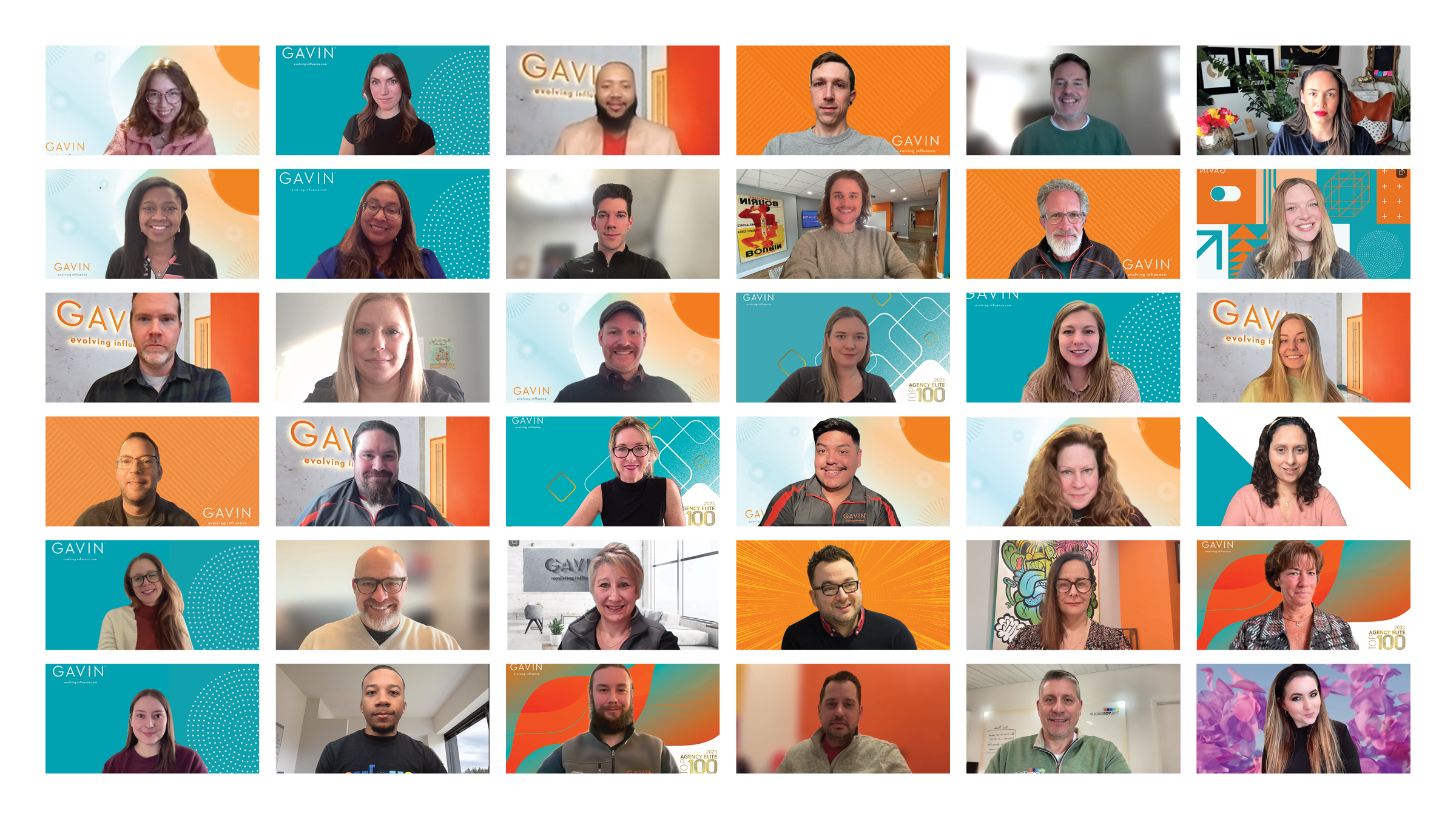Header of Gavin team on their culture page